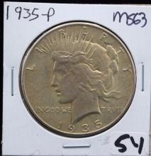HIGH GRADE 1935 PEACE DOLLAR