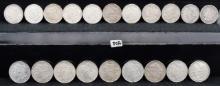 20 MIXED DATES & MINTS MORGAN DOLLARS