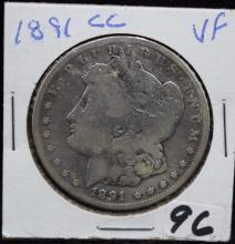 1891-CC MORGAN DOLLAR