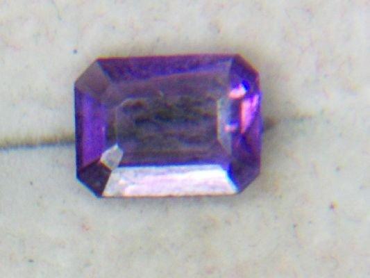 1.07 Carat Emerald Cut Amethyst