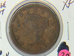 1854 Large Cent