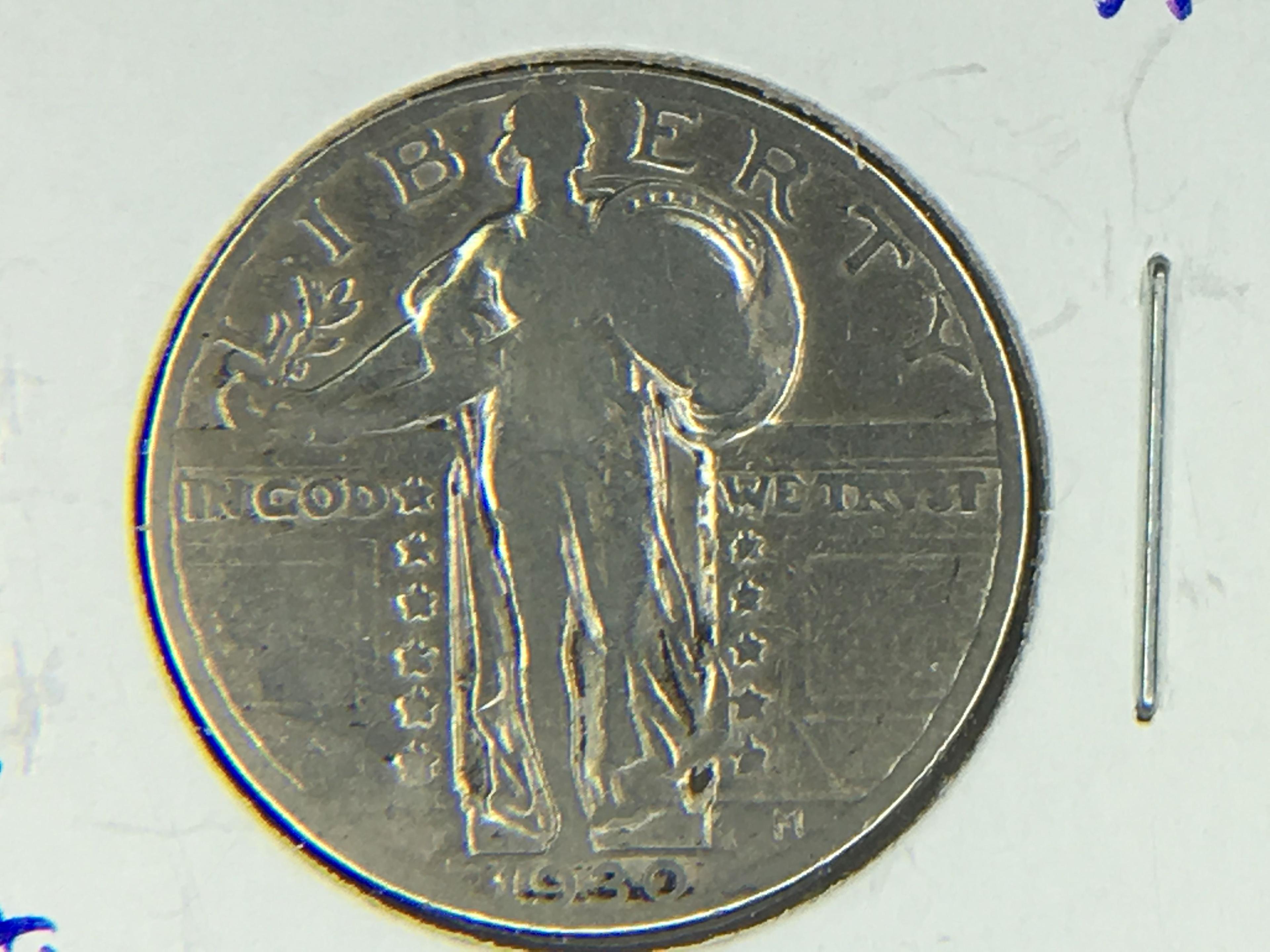 1930 Standing Libertry Quarter