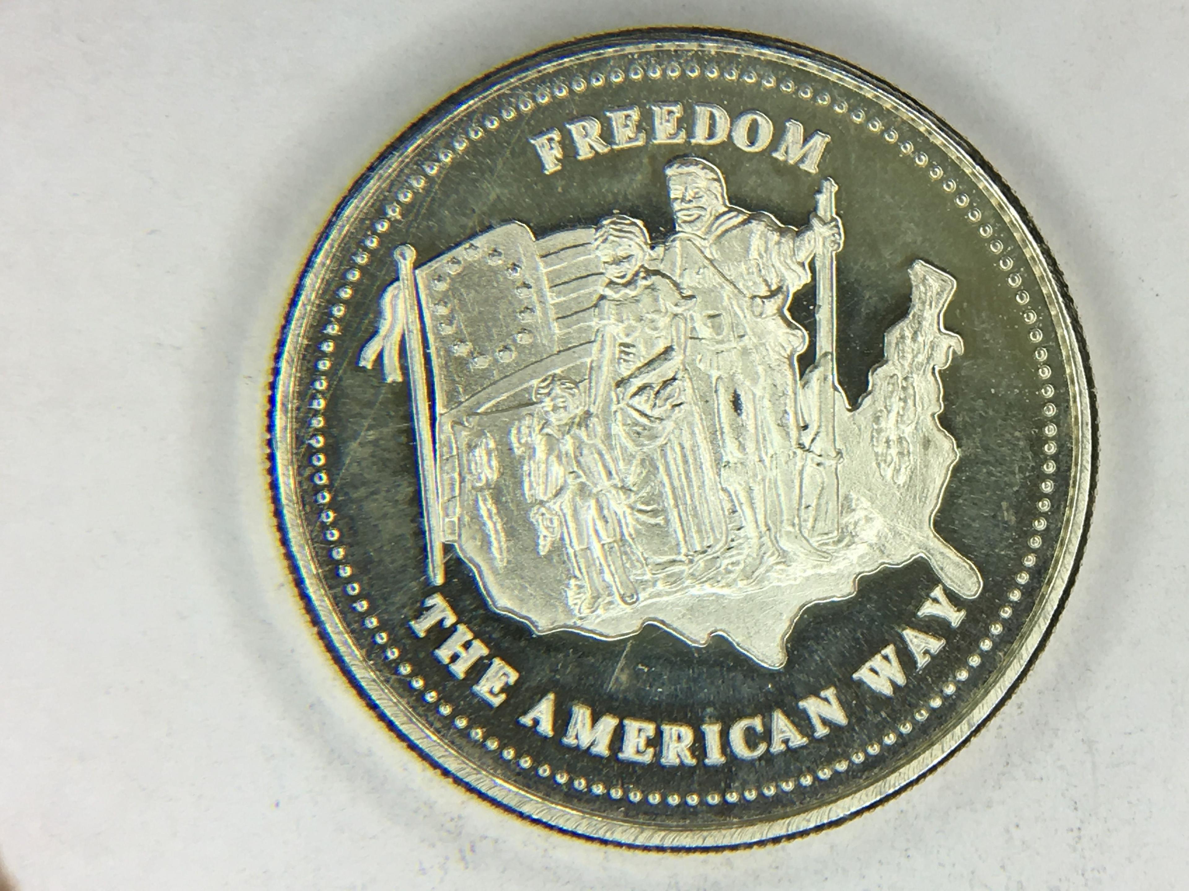 1986 Freedom The American Way Johnson Matthey