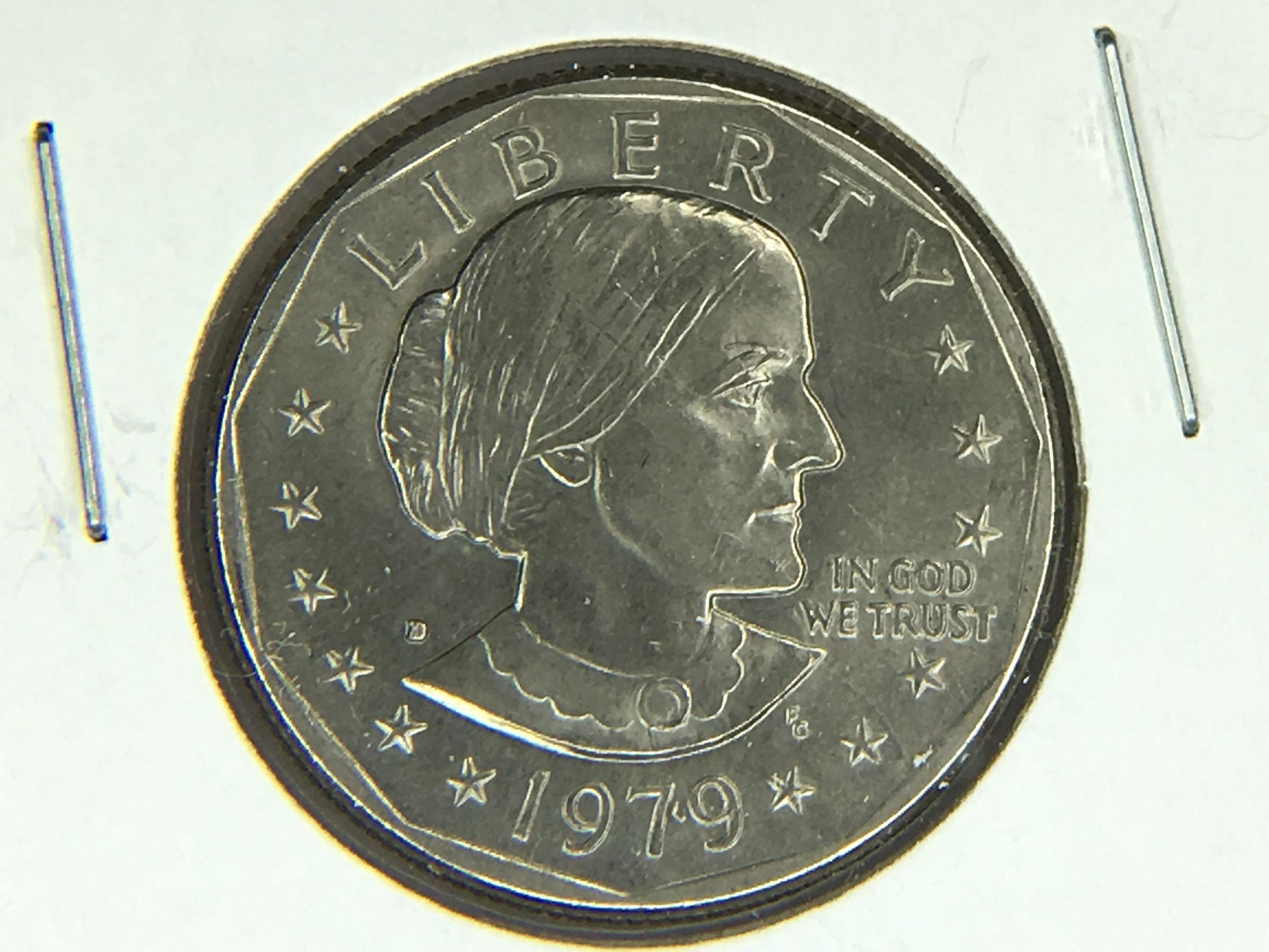 1979 D Susan B. Anthony Dollar