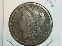 1887 O Morgan Dollar
