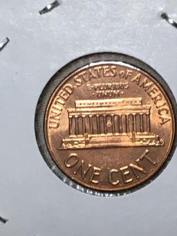 Lincoln Cent 1964 D Gem Bu Red High Grade From Original Bank Wrapped Roll