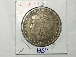 1878 S Morgan Dollar 7 Tail Feather