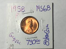1958 P Lincoln Wheat Cent