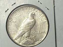 1922 D Peace Dollar