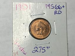 1901 Indian Head Cent