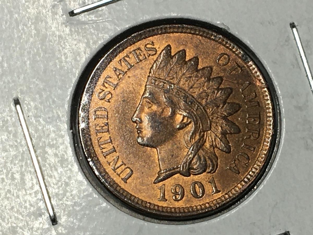 1901 Indian Head Cent