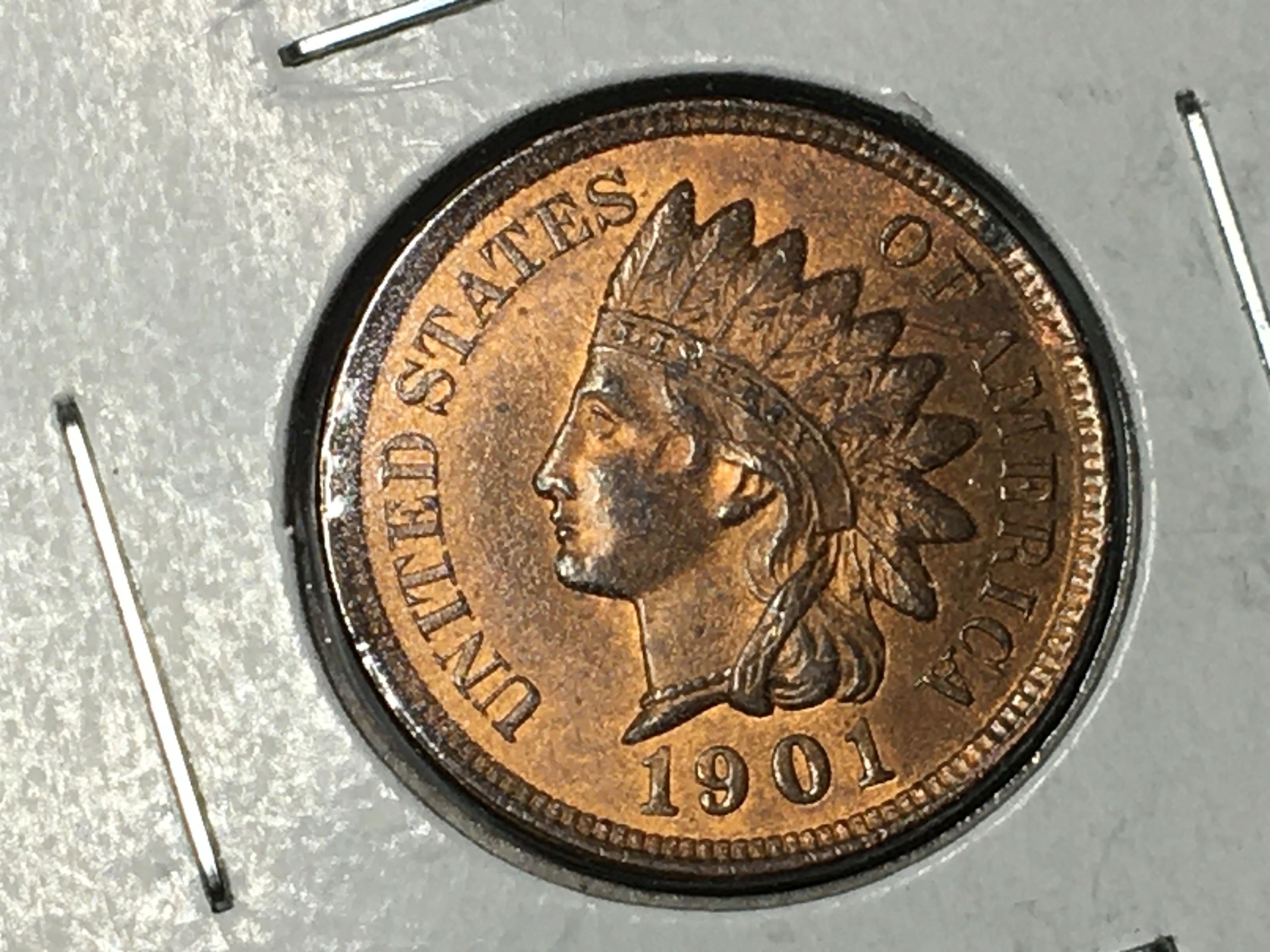 1901 Indian Head Cent