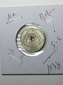 Belgium 1938 5 Cent Nice
