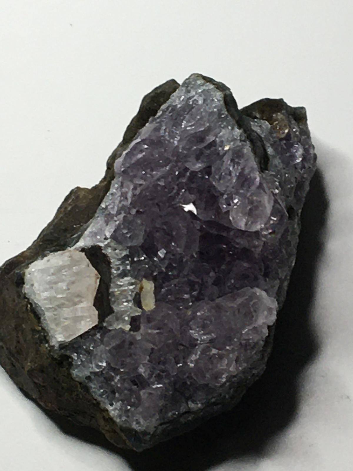 Amehtyste Geod Royal Purple Crystals Nice Big Piece
