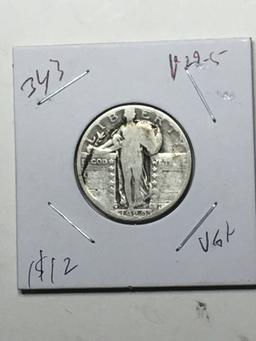 Standing Liberty Quarter 1929 S