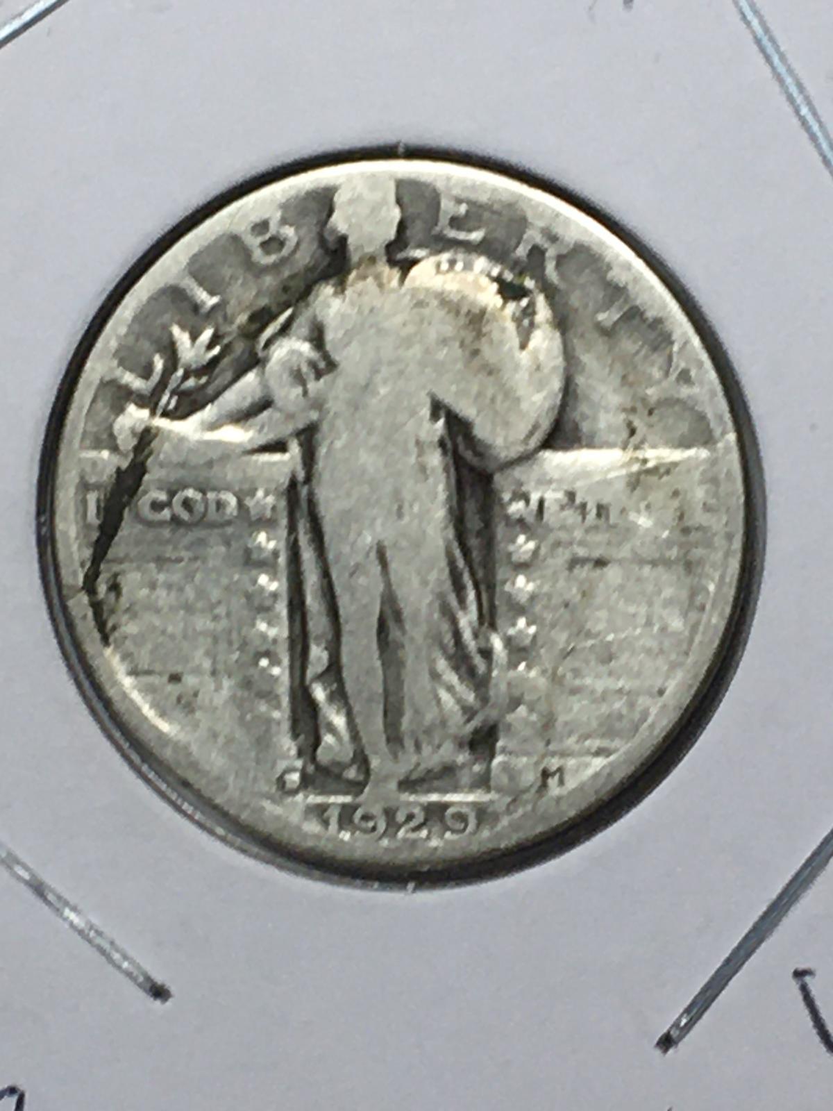 Standing Liberty Quarter 1929 S