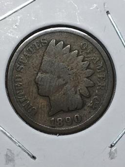 Indian Cent 1890