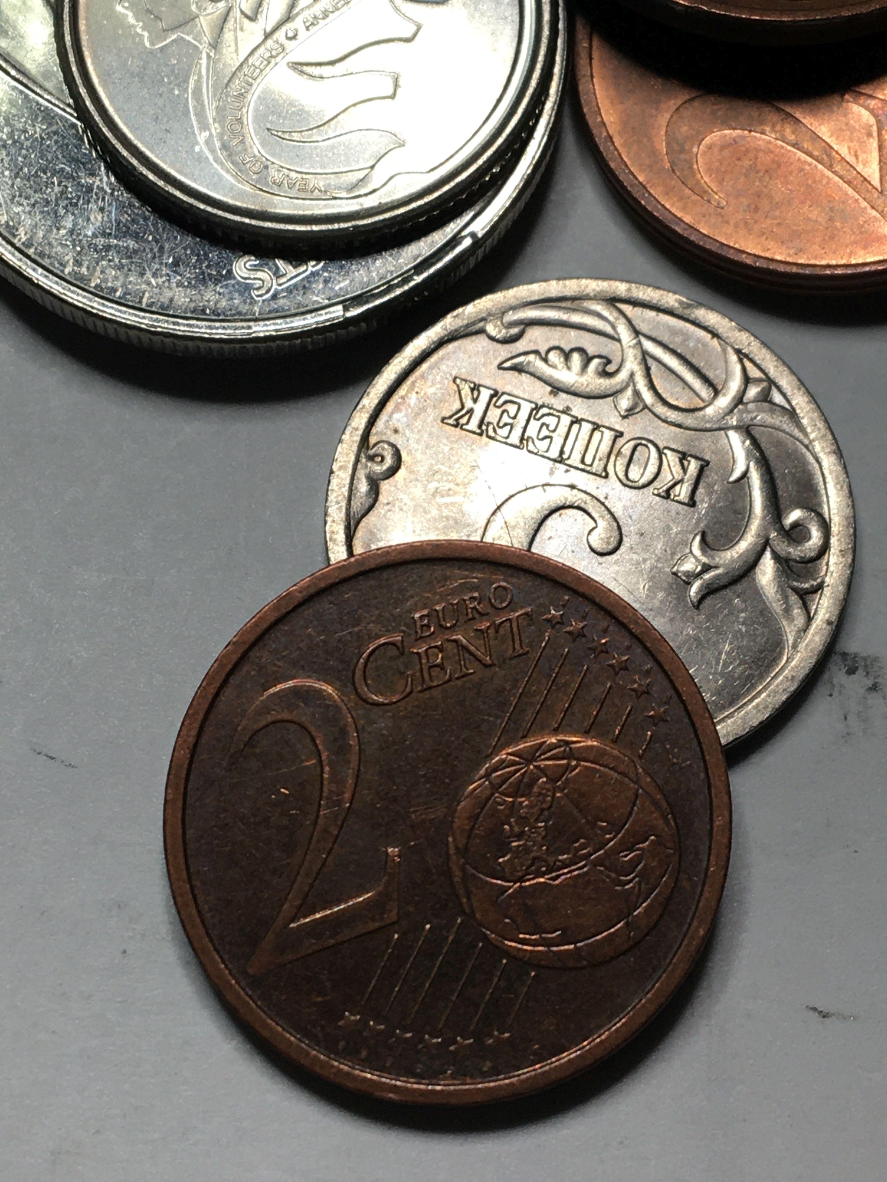 Vintage Foreign Coin Lot Nice Older Coins 15 Coins