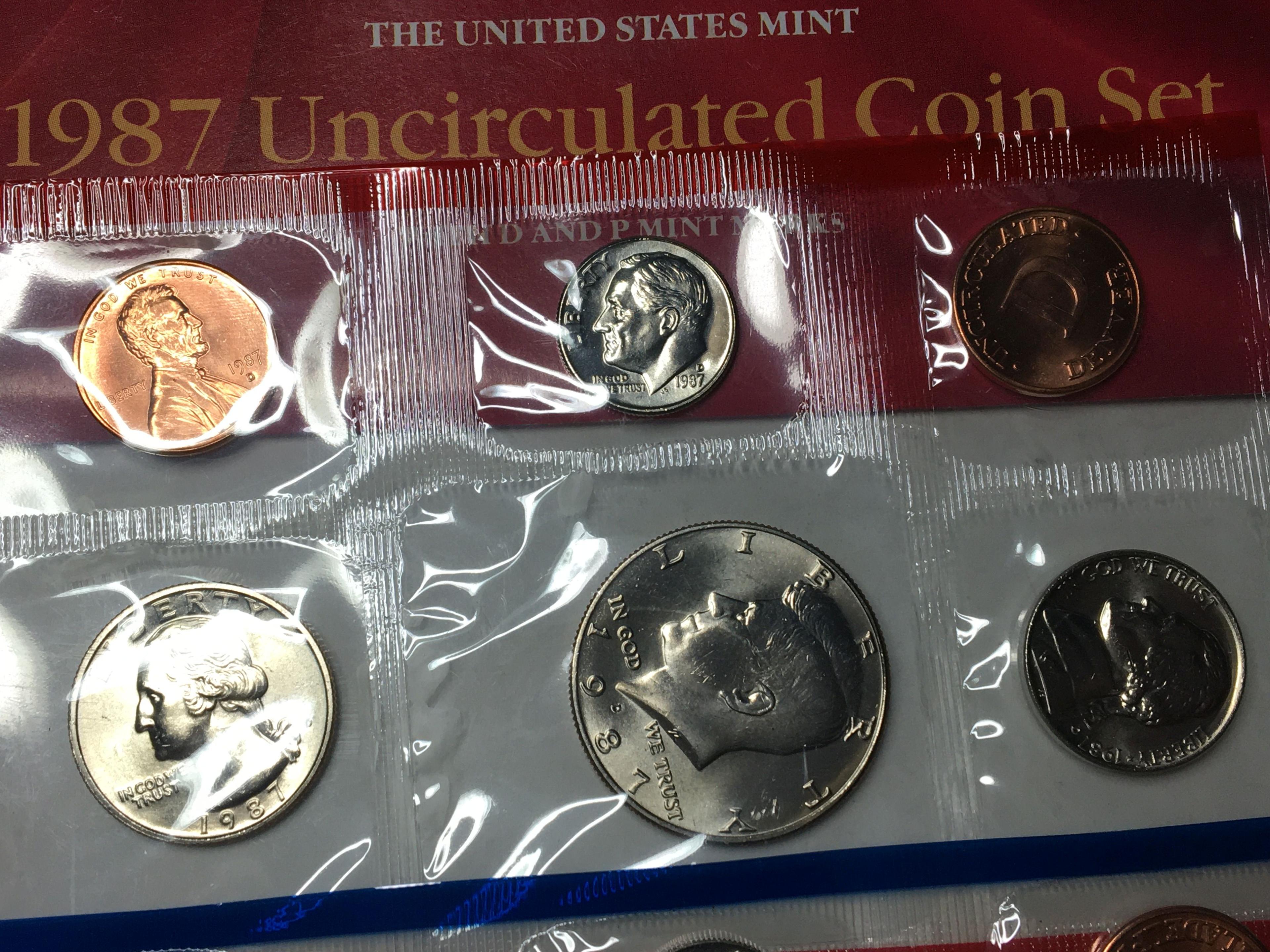 1987 U. S. Mint Set