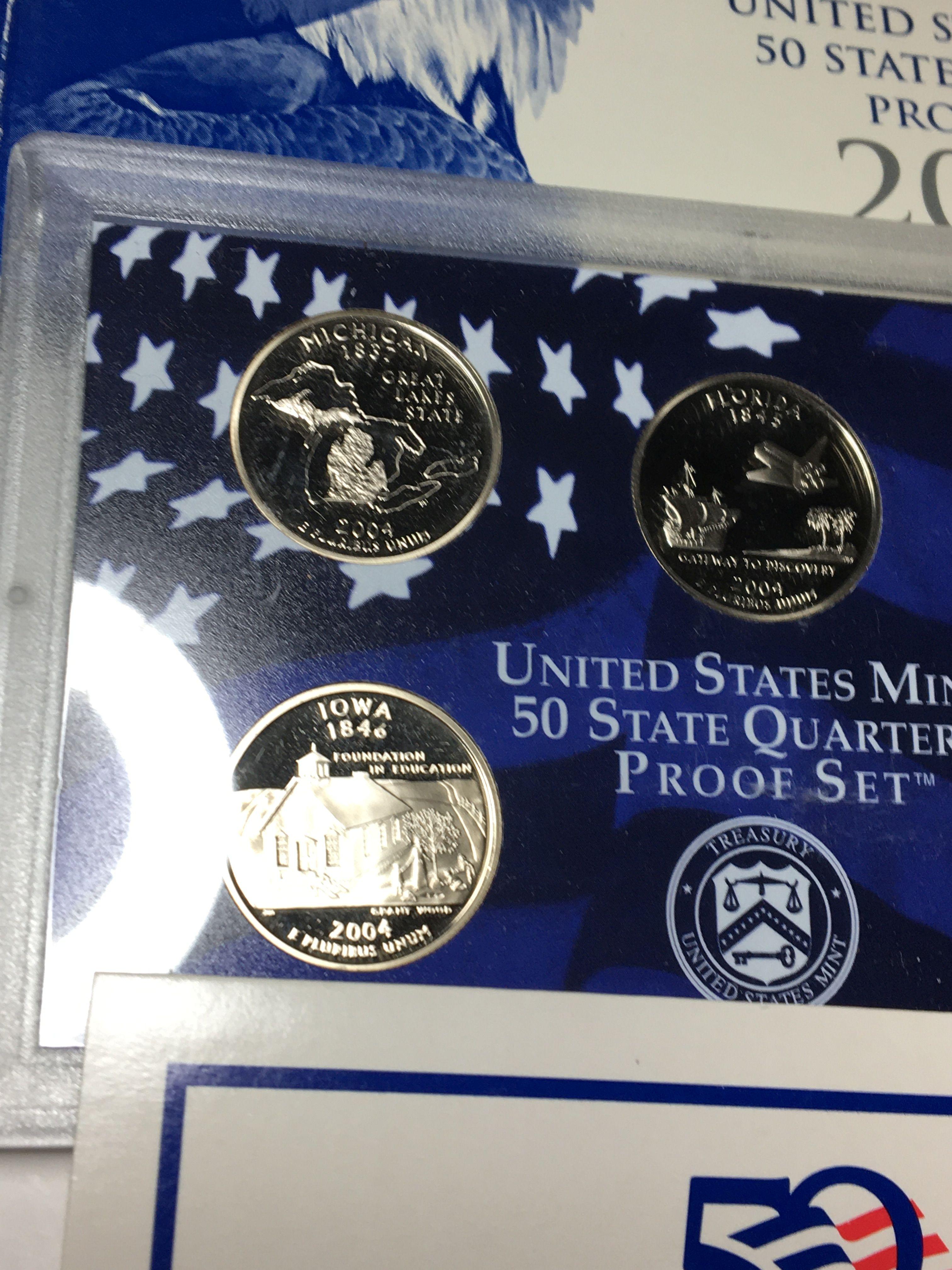 2004 Quarter U. S. Mint Set