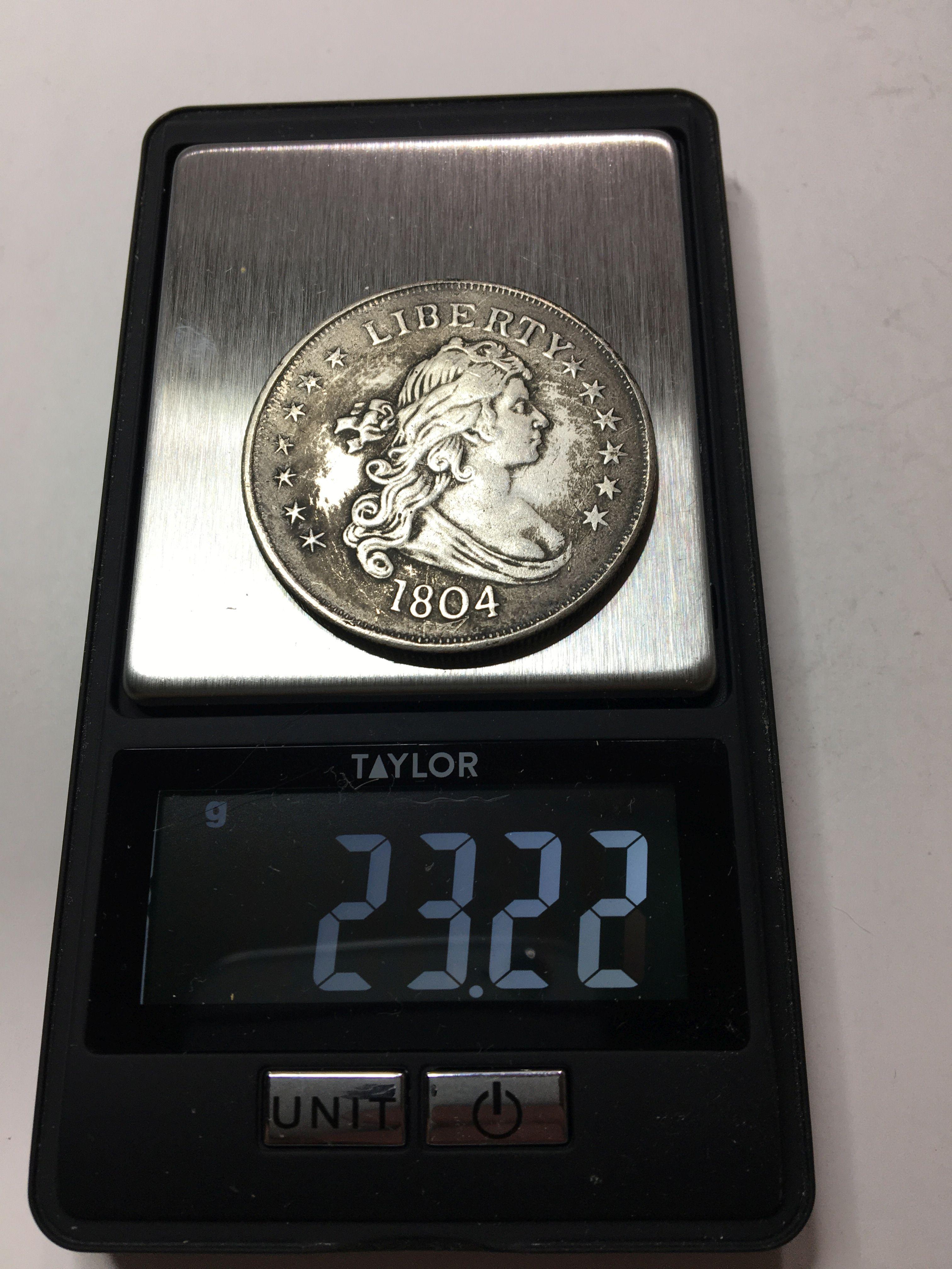 Silver Round 1804 Liberty Dollar Design