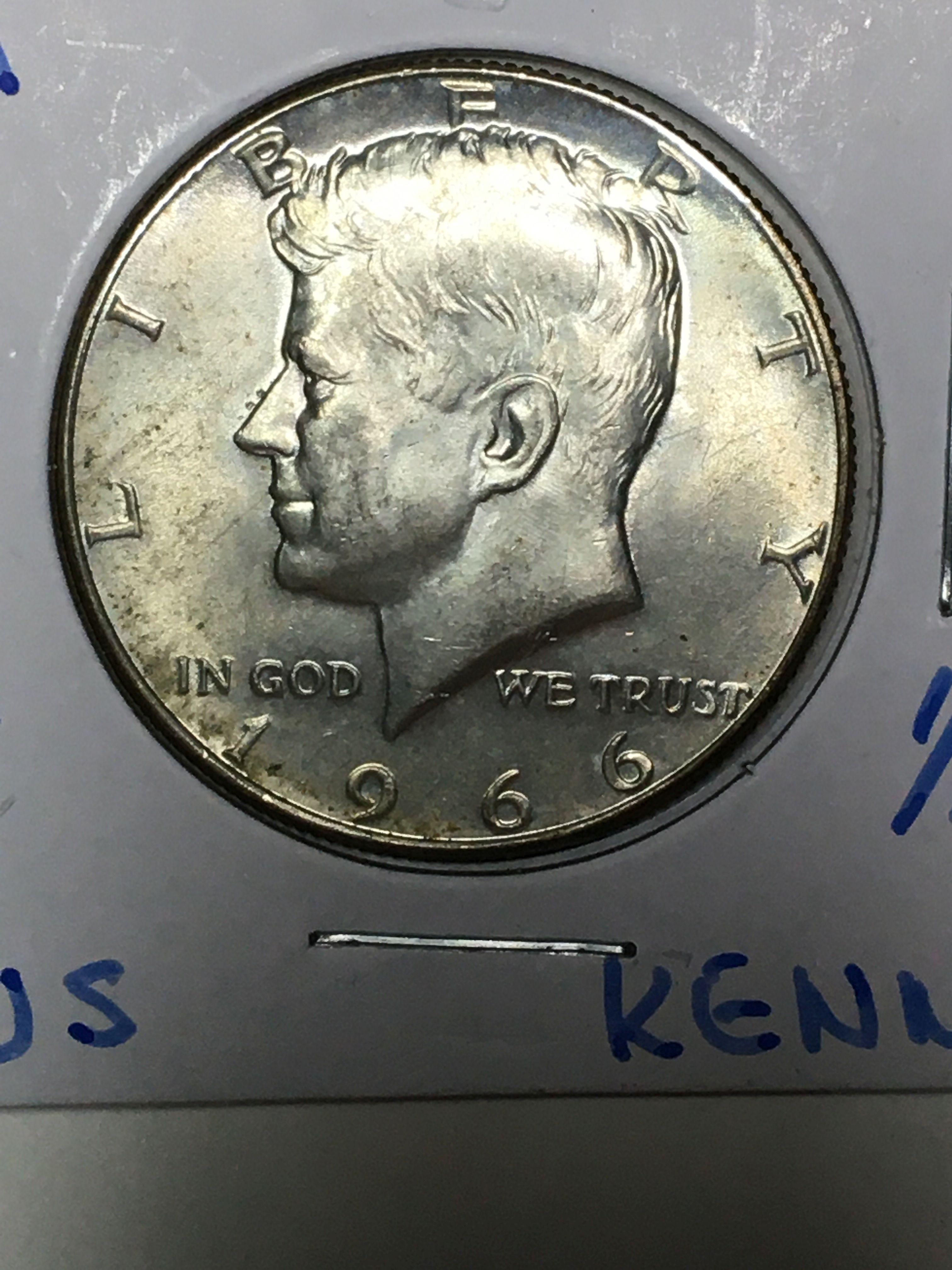 1966 Kennedy Half Dollar