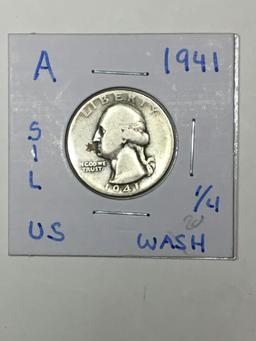 1941 Washington Quarter