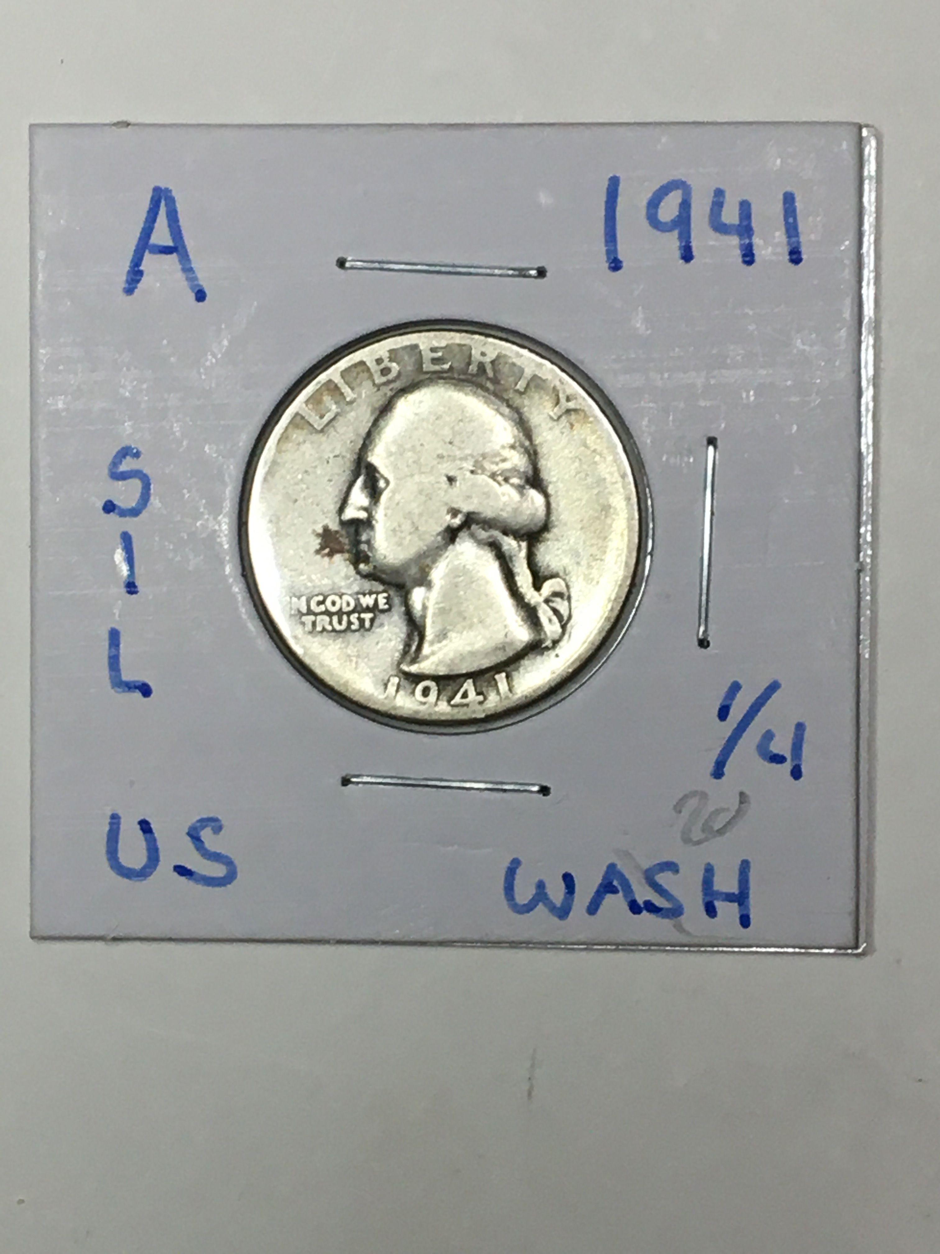 1941 Washington Quarter