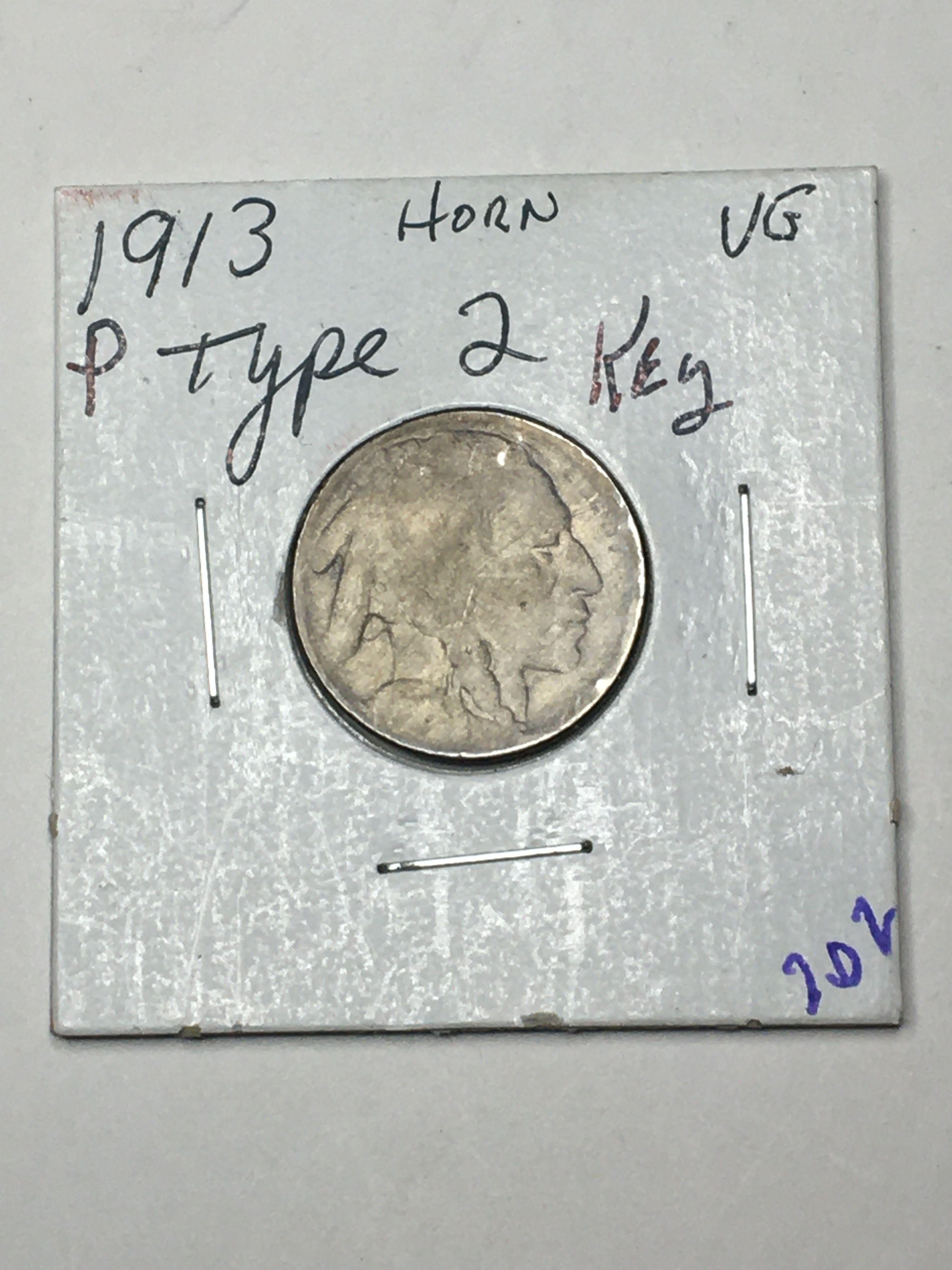 1913 P Type 2 Buffalo Nickel