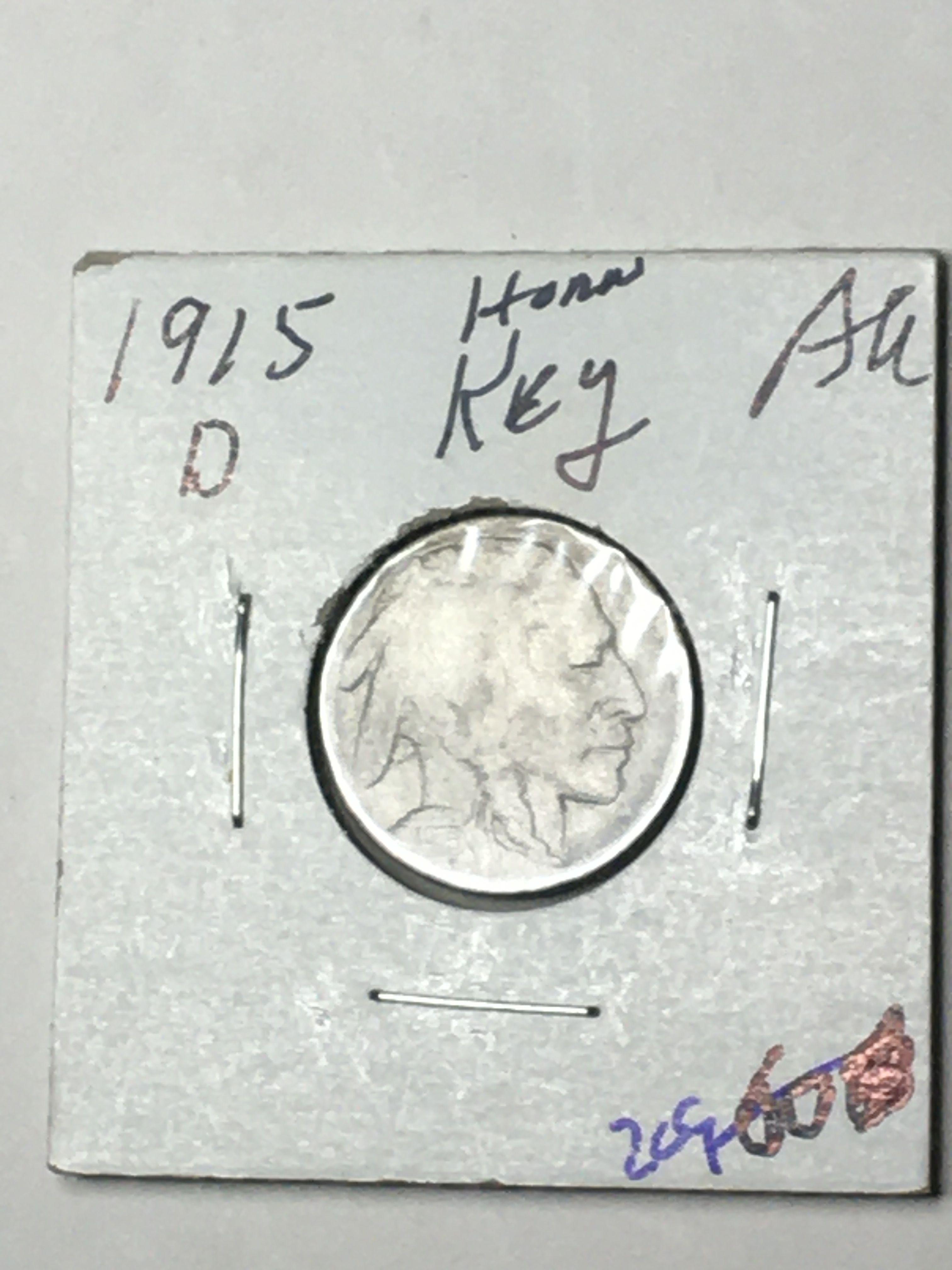 1915 D Buffalo Nickel