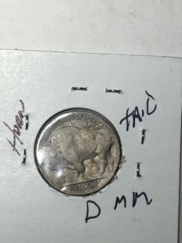 1917 D Buffalo Nickel