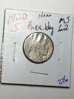1920 S Buffalo Nickel