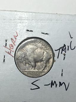 1921 S Buffalo Nickel