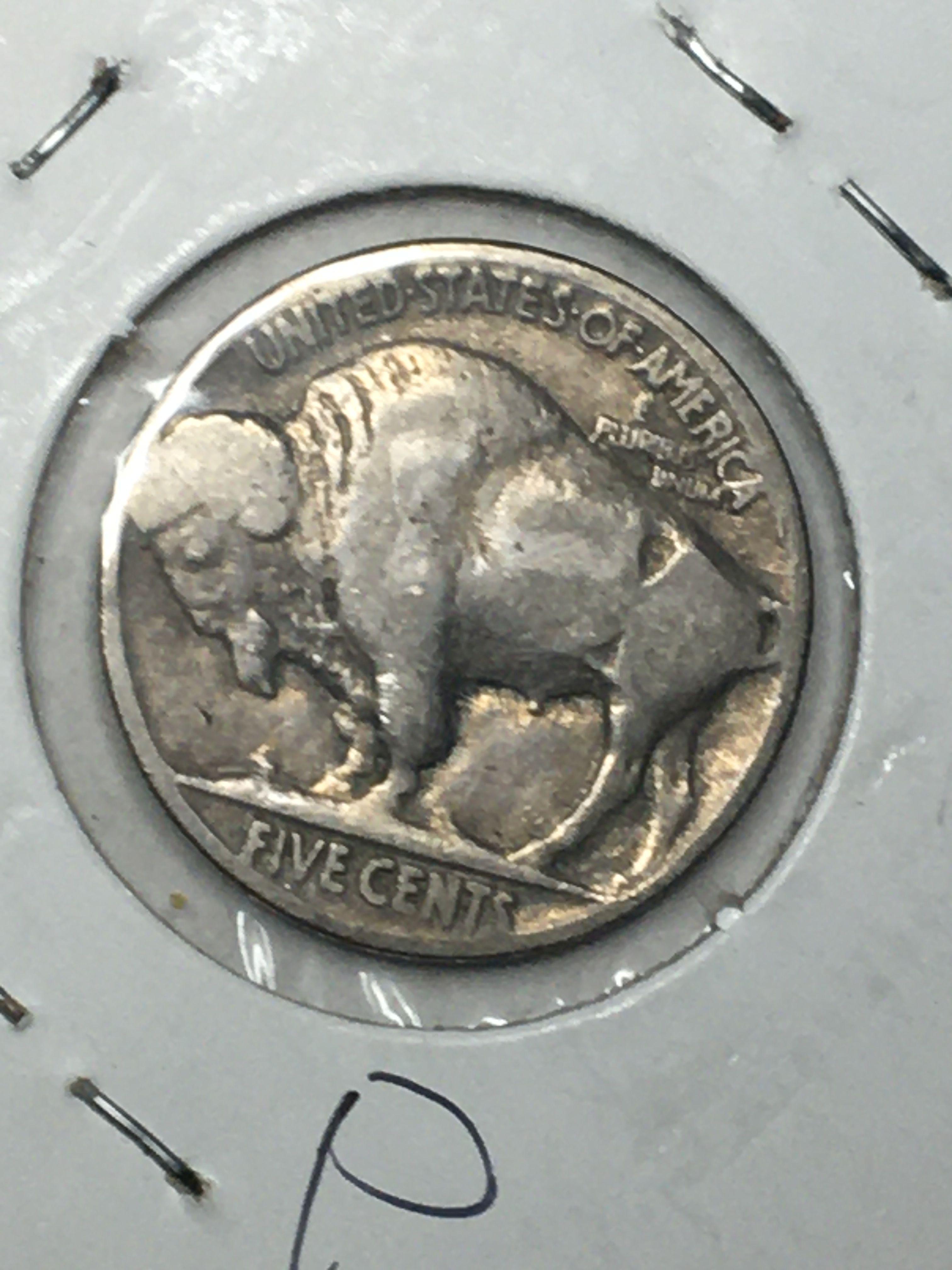 1934 P Buffalo Nickel