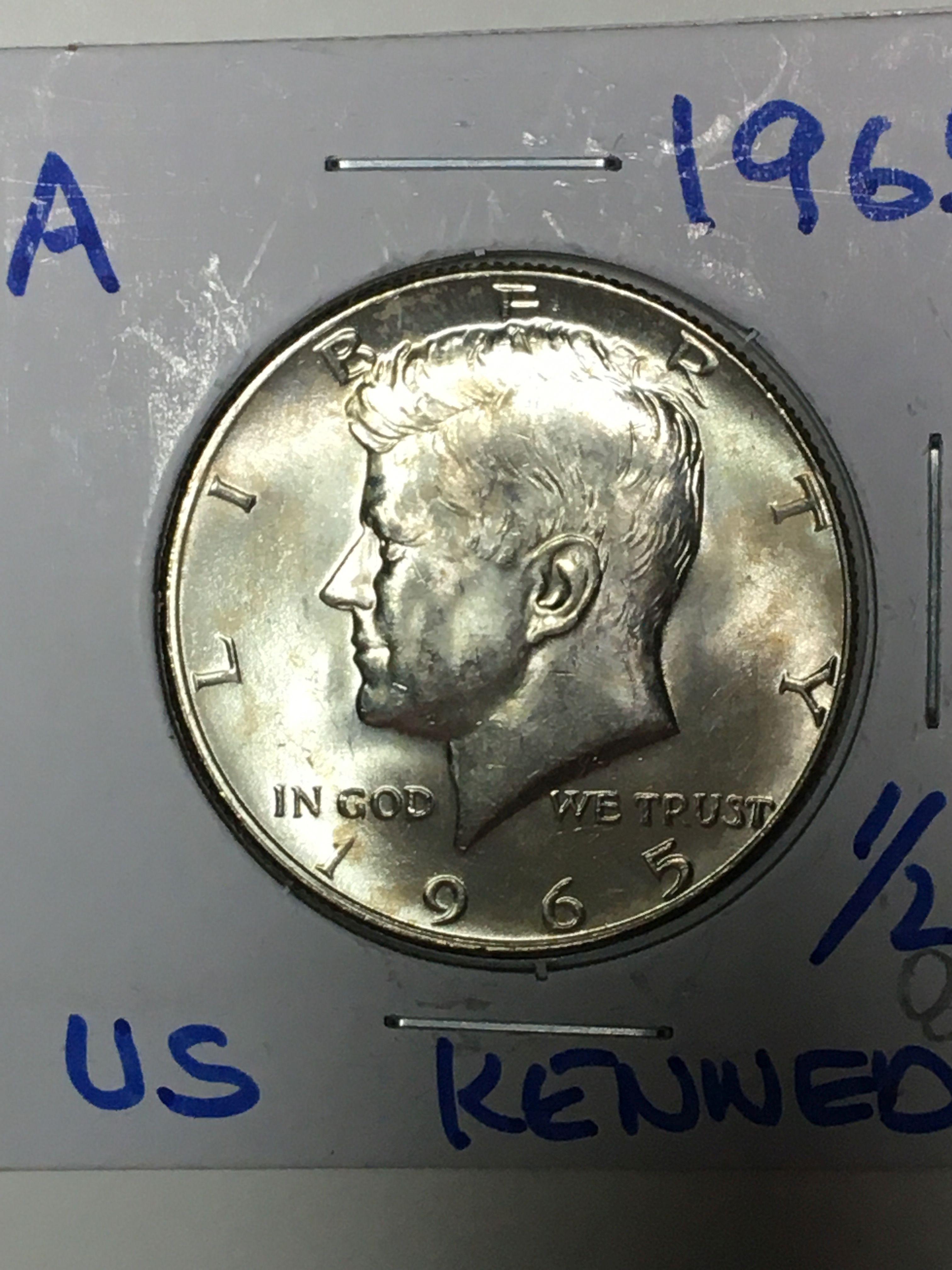 1965 Kennedy Half Dollar