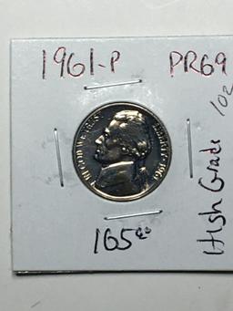 1961 P Jefferson Nickel