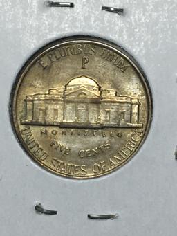 1942 P Jefferson Silver War Nickel
