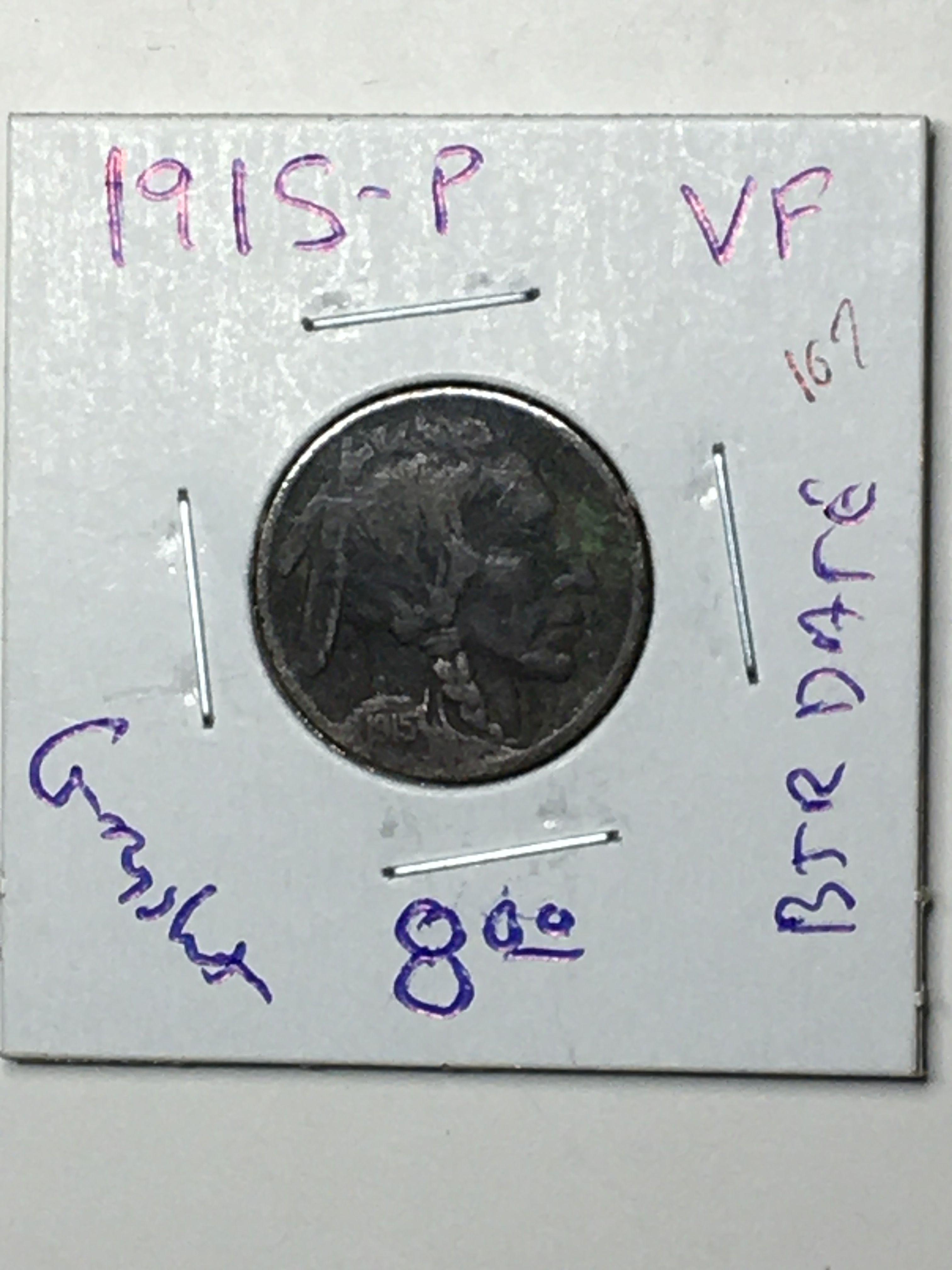 1915 P Buffalo Nickel