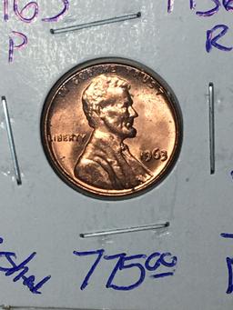 1963 P Lincoln Memorial Cent