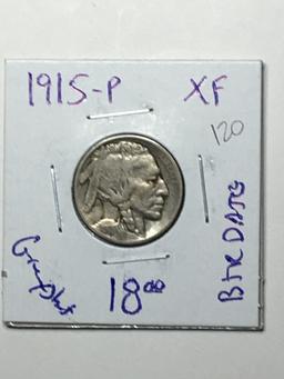 1915 P Buffalo Nickel