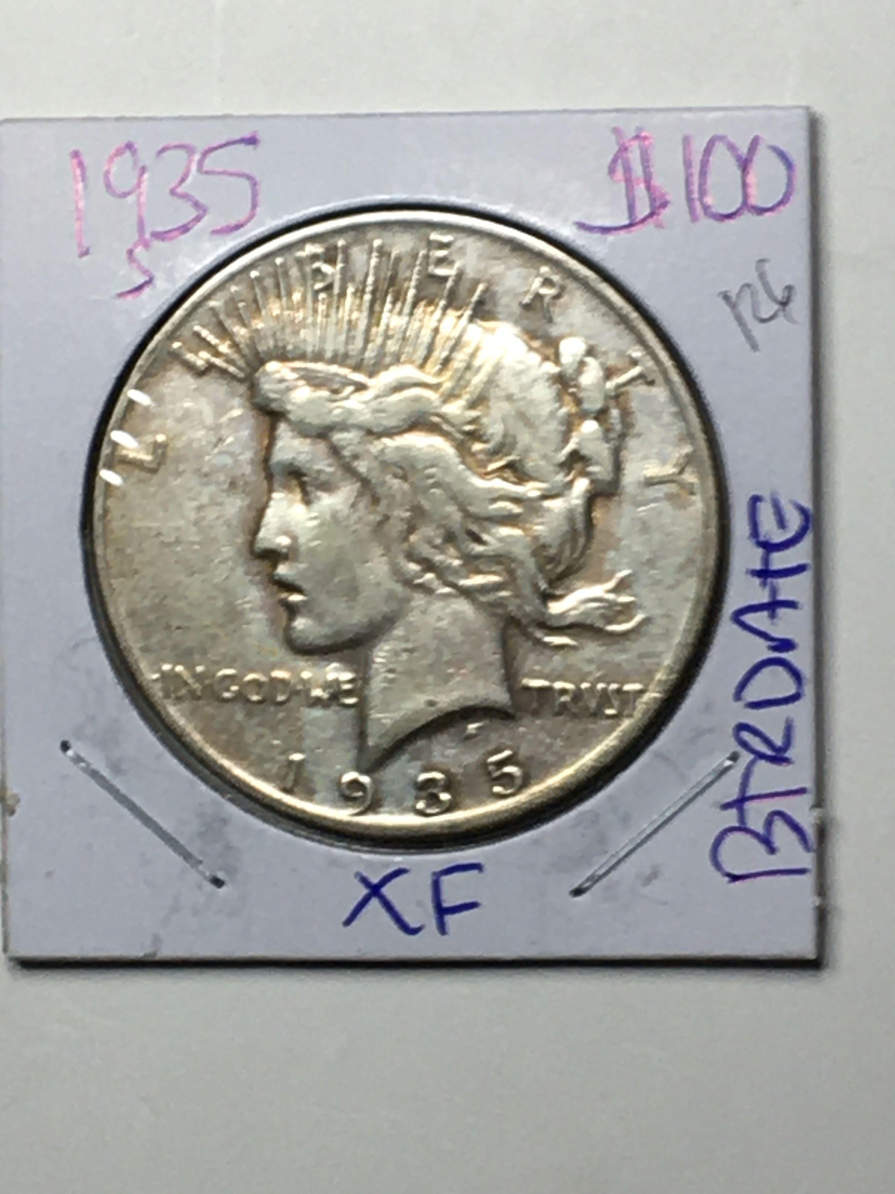 1935 S Peace Dollar