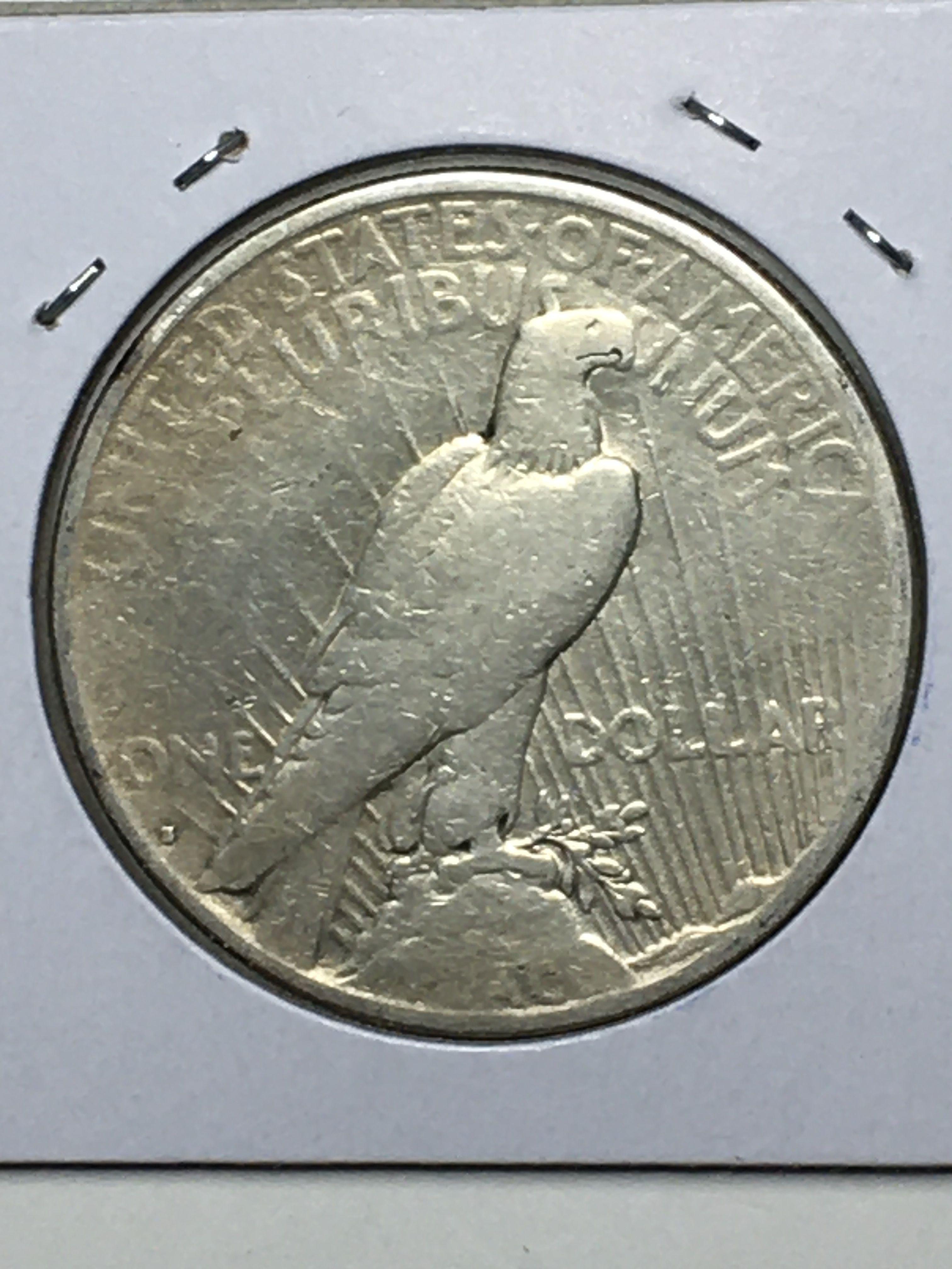 1934 S Peace Dollar