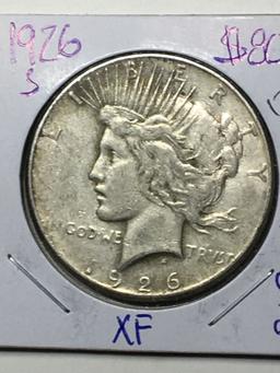 1926 S Peace Dollar