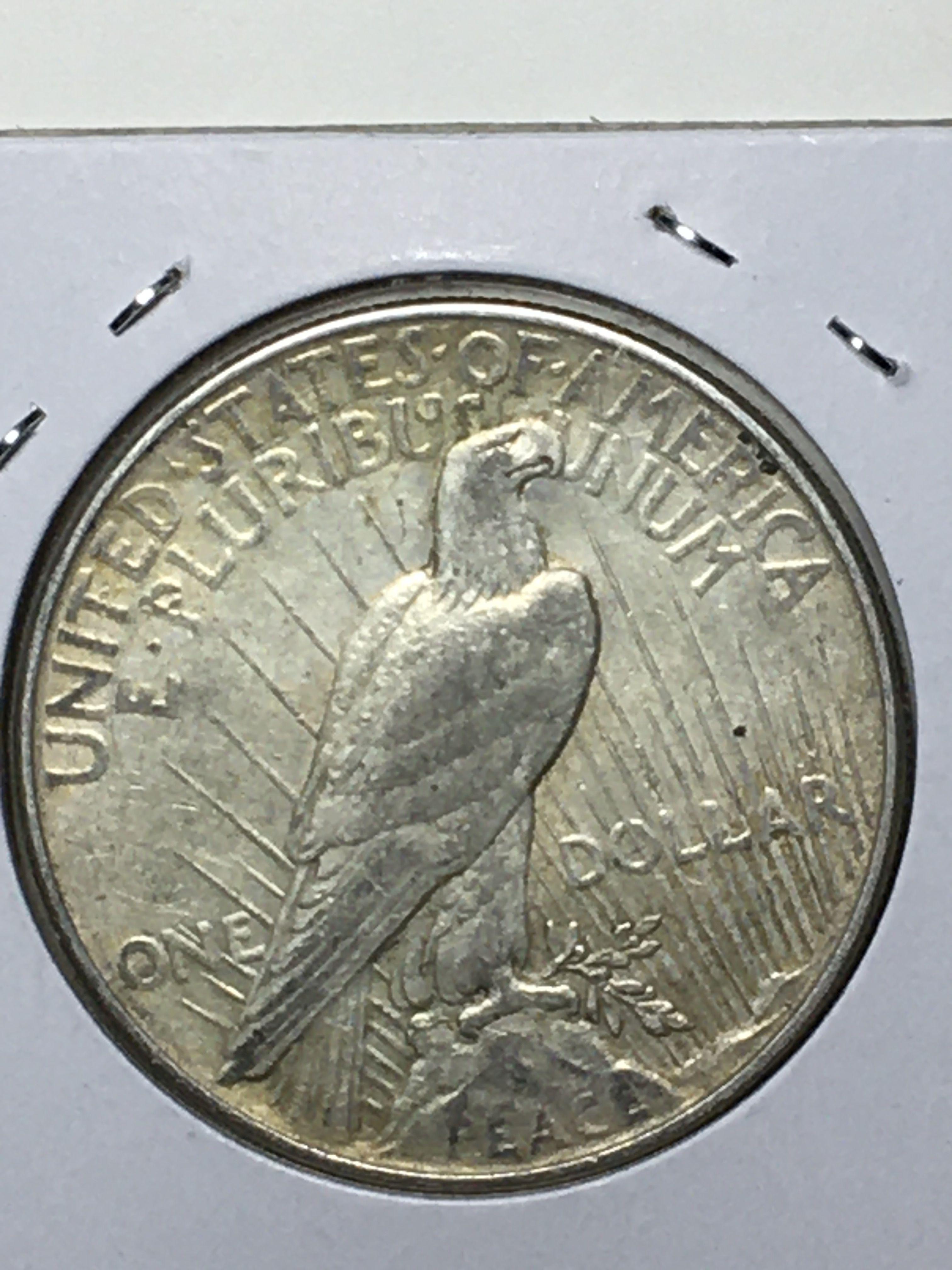 1922 P Peace Dollar