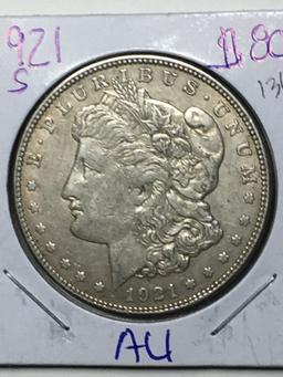 1921 S Morgan Dollar