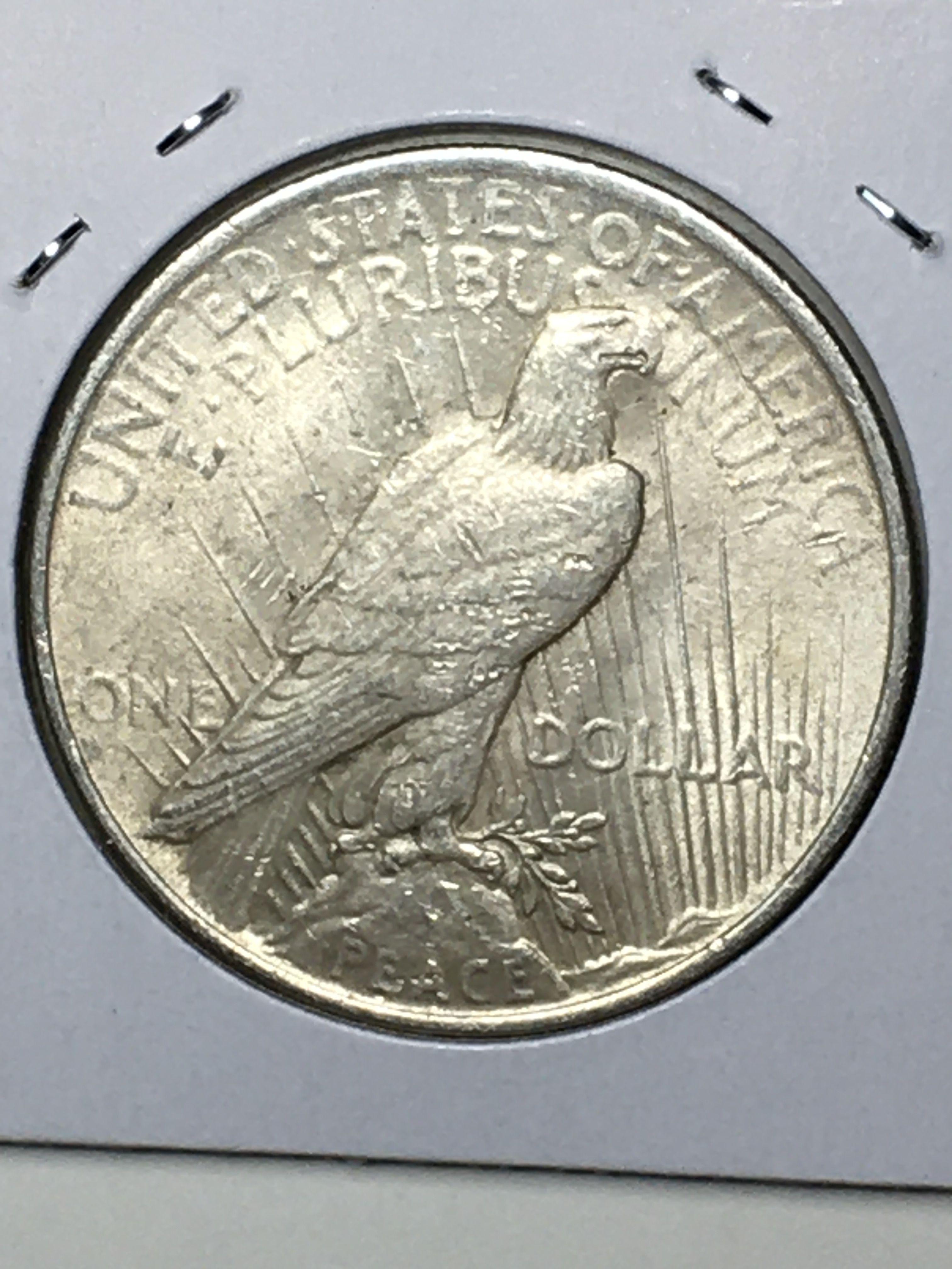 1922 P Peace Dollar