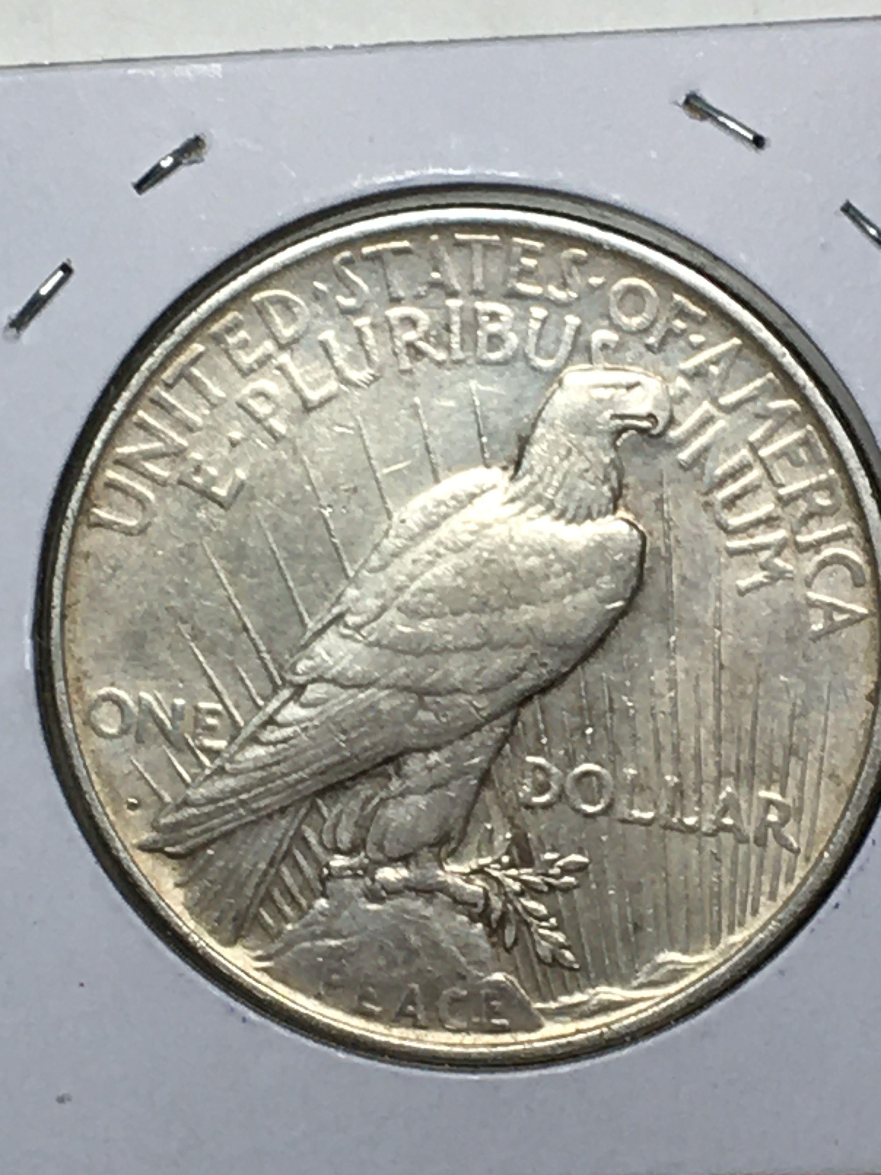 1922 D Peace Dollar