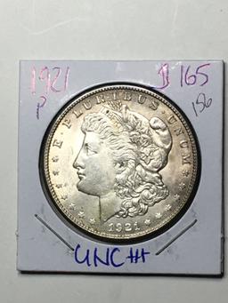 1921 P Morgan Dollar