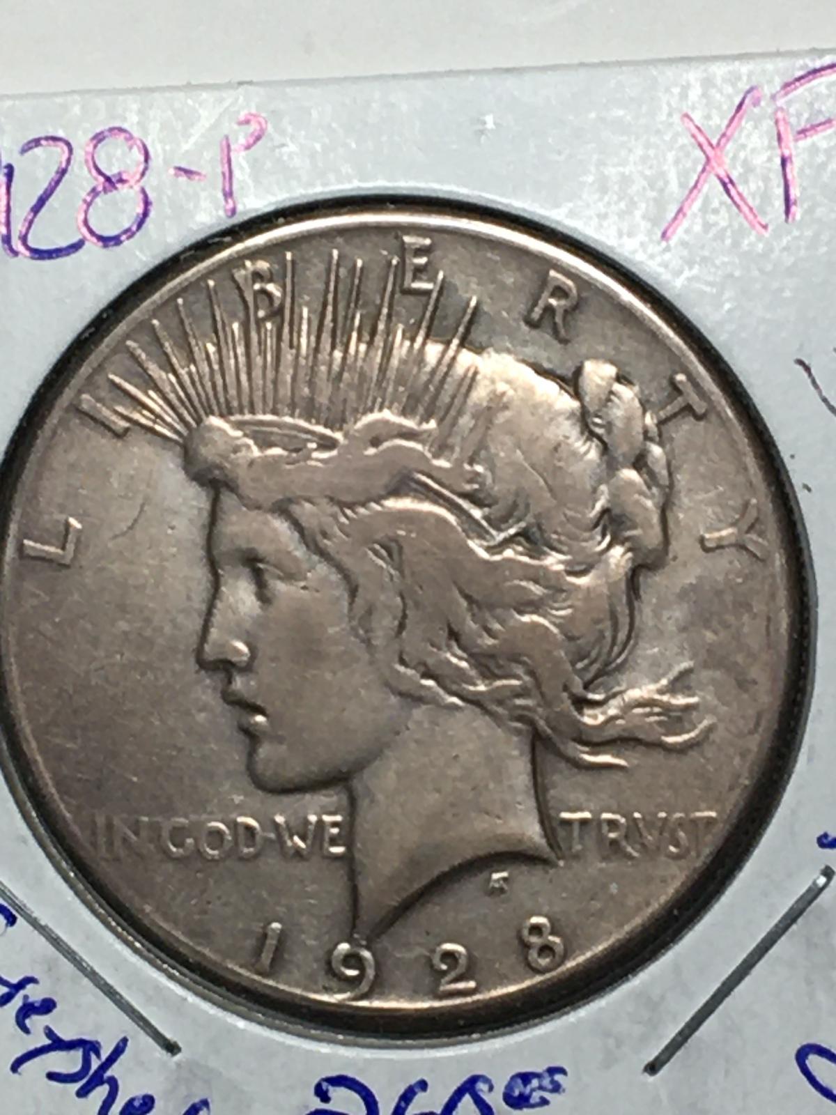 1928 P Peace Dollar