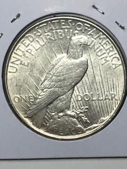 1923 S Peace Dollar